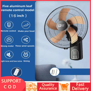 CAMEL 16/20 Inch Wall Mount Fan 5-Blades 3 Speeds Quiet Air Circulation High Velocity Wall Mounted Fan with High Efficiency Motor electric fan for Bedroom Office Warehouse Workshop Patio and Basement Electric Fan Wall Fan three-speed air volume adjustment