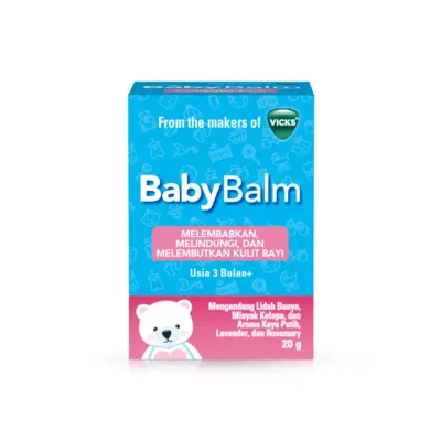 Vicks Baby Balm - Balsem Bayi Anak Melindungi Kulit