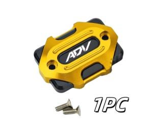 Pair for HONDA ADV150 ADV160 ADV350 Motorcycle CNC Brake Fuel Oil Cap Master Cover Reservoir Cover