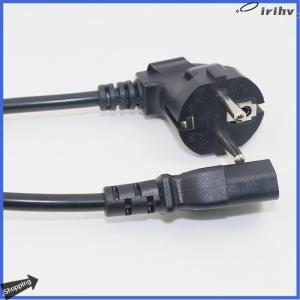 【jianzhanqinl】 EU Plug Power Cable Power Adapter Extension Cord For Asus Dell HP Notebook TV Monitor PC Computer Printer PC Laptop