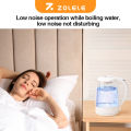 ZOLELE ZH101 2L Electric Kettle Fast Heating with High-Strength Glass and Blue Light Electric Heater Water Kettle. 