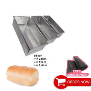 PROMO HARGA UNTUK 1 SET ISI  3 BIJI - CETAKAN KUE LOYANG ROTI TAWAR BROWNIS