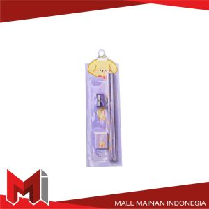 MallMainan-A71 Alat Tulis Set Stationery Sekolah Pensil Set Anak Karakter Kartun Lucu / Perlengkapan Sekolah Anak Penghapus Penggaris Pencil Set Import