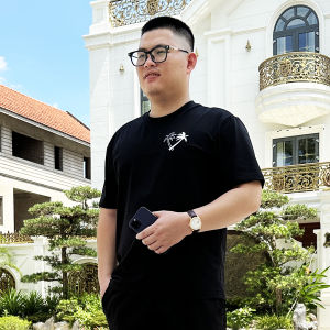 Áo Thun Big Size Nam từ 85 - 130kg thương hiệu Bigsizevn vải 100% cotton thấm hút mồ hôi co giãn cao cấp