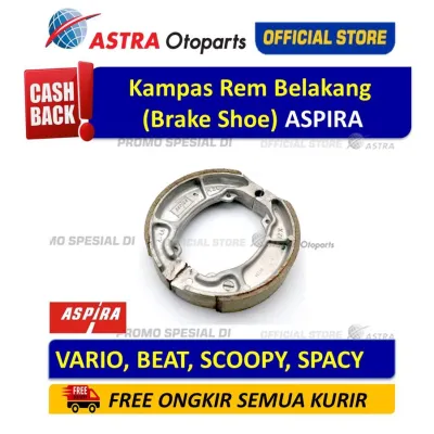 Kampas Rem Belakang (Brake Shoe) ASPIRA VARIO BEAT SCOOPY SPACY