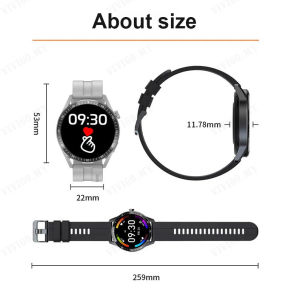 Lanrui Sports Watch Heart Rate Monitor Bluetooth Smart Watch