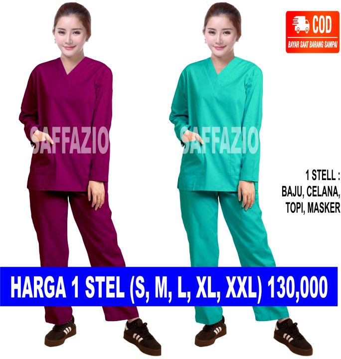 Baju OK / Baju OKA Lengan Panjang / Baju OK Lengan Panjang / Baju Jaga