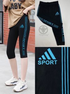 กางเกงเลกกิ้งขา5ส่วน กางเกงใส่ออกกำลังกาย เนื้อผ้ายืดนิ่มใส่สบายเอวสูงฟรีใหญ่ค่ะผ้าหนานุ่มมากเลยค่ะพร้อมส่ง