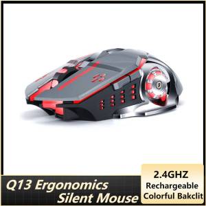 Bluetooth Gaming Mouse Wired/Wireless TWS Ergonomic Silent RGB USB Computer Mouse with LED Backlit Optical Mice for PC Laptop