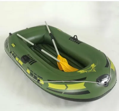 Inflatable Kayak PVC Boat Fishing Boat Water Sports Boat Set Two Person Capacity