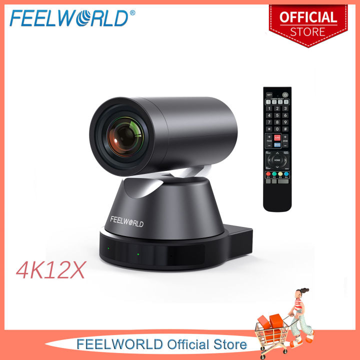 Feelworld Usb Streaming Camera FEELWORLD 4K12X 4K PTZ Camera USB