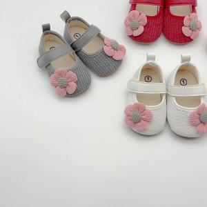 COD  a Musim Bunga dan Musim Gugur Kasut Bayi 3-6-12 Kasut Bersalut Kain Bayi Sebelum Langkah Bulan Puteri Bersol Lembut Kasut Kanak-kanak Belajar Jalan Bayi Berusia Satu Tahun  Sem