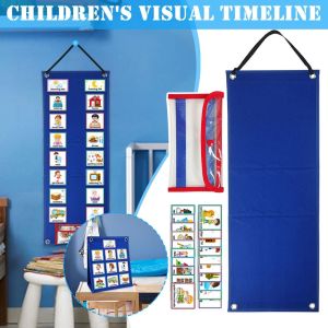 Visual Schedule for Home Day Night Autism Routine Chart Cards Visual Wall Planner Chore Chart for Daily Kids Toddl