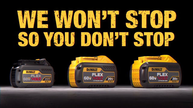 DEWALT DCB606/DCB609/ DCB609G / DCB612 20V/60V MAX* FLEXVOLT BATTERY ...