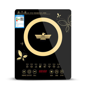 10 Years Warranty LCD Touch Induction 2200W Multifunctional Home Induction Inverter Infrared Temperature Adjustable Screen Eco-friendly and Safe