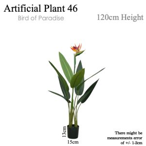 [WITH FREE GIFT] Bird Of Paradise Artificial Plant Artificial Tree Free Planter Basket Free Plastic Plant Pot Indoor Plant Indoor Decoration Home Decor Fake Plant Tree Decor Tall Plant Pokok Hiasan Pokok Palsu Plant Decor Living Room Entrance Office