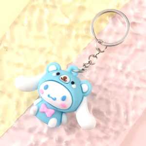 Gantungan Kunci Labubu Sanrio / Gantungan Kunci Keychain Sanrio Karakter The Monster Labubu Lucu