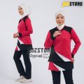 Setelan Olahraga Muslimah / Setelan Baju Senam Wanita / Sportwear. 