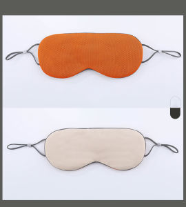 Penutup Mata Tidur Premium 2 Sisi Masker Tidur/Sleep Eye Mask Warm & Cool Breathable Ice Silk Penutup Mata Adem