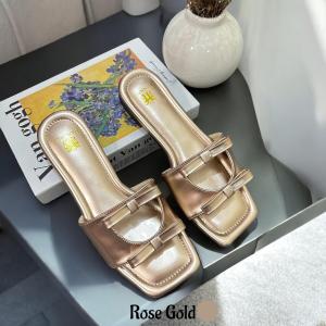 ANGELL - Sandal Wanita Elegan Empuk dan Kekinian Terbaru 2024 hak 1 cm