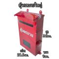 ตู้จดหมาย ตู้ไปรษณีย์ กล่องรับจดหมาย ตู้จดหมายแดง Mail Box  ตู้เหล็ก ตู้ใส่ซองจดหมาย ตู้ไปรษณีย์ถูก. 
