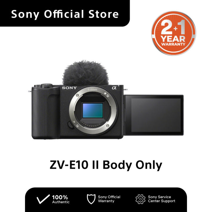 Sony ZV-E10 II interchangeable lens APS-C camera Year Local