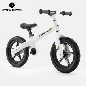 【Local Delivery】ROCKBROS Balance Bike for Kids 2-6 Years Old Light Weight 360° Rotation Bicycle Safety Helmet Set