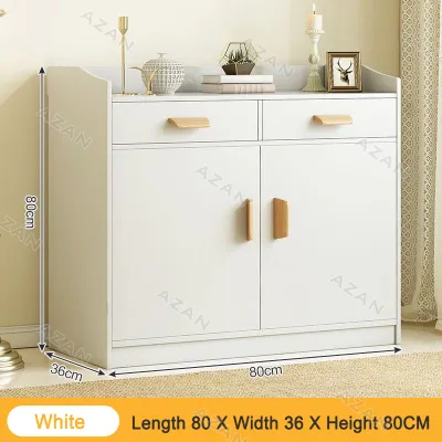 Wooden Cabinet Storage Multi Purpose Functional Drawer Cabinet For Storage 5 Layers Wooden Storage Cabinet For Living Room With Drawer Removable Layer Board
