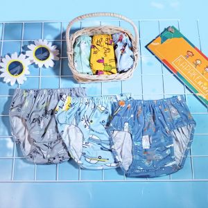 12 PCS Celana Dalam Anak Libby Velvet Babydoll KEMASAN POUCH usia 1-6 Tahun