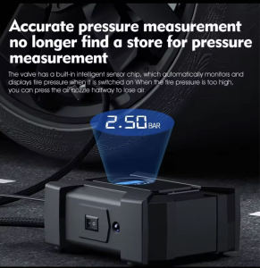 Portabel Mini Pompa Ban Mobil Truk Motor Elektrik Cek Tekanan Angin Digital pompa elektrik Pompa Udara