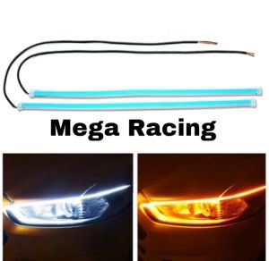 TER LARISS! 2 PCS LAMPU LED ALIS TIPIS MOBIL MOTOR TERANG 2 MODE BISA RUNNING