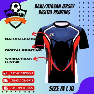 Jersey Termurah Paket 3 PCS Atasan/ Jersey Olahraga Printing Training Premium Sport