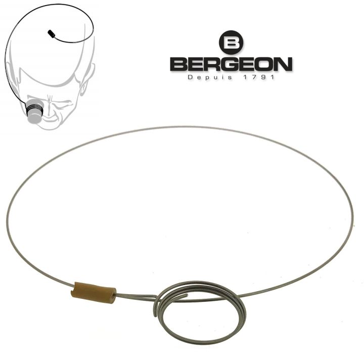 Bergeon 5461 Loupe Magnifier Eyeglass Holder dalam Jewellers