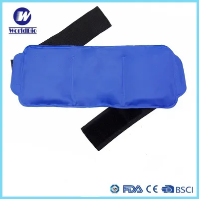 Shoulder or Back Gel Ice Pack Reusable also for Knee Waist Arm Ankle Elbow Sports Muscle Pain Relief Large Cold Hot Therapy Wrap for Injuries Medical