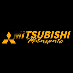 MITSUBISHI High Quality Cutout Sticker 8X40 Inches for Car Windshield