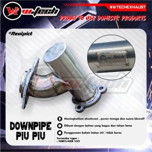WTECH Downpipe Model Piu Piu Innova Dan Fortuner 2Gd / Vrz / Non Vnt - Reborn