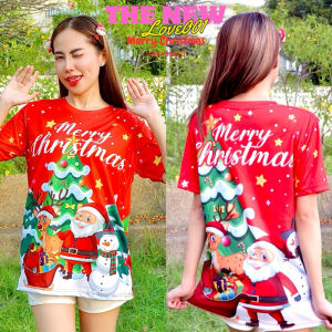 เสื้อเมอรี่คริสมาสต์ เสื้อปีใหม่2025 เสื้อปีใหม่ เสื้อวันเด็ก มีครบไซส์ทั้งเด็กและผู้ใหญ่ ผู้หญิง Clothing Lady Women