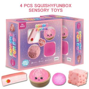 New Compressing toys 8 The Mystery Soft Series of Squeeze-It Stress Relief Toys Blind Boxes