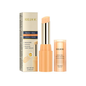 Eelhoe Vitamin C Eye Cream Stick Firming Fade Eye Fine Lines Anti Puffiness Dark Circle Remover Eye Balm Fat Granules Reduce Wrinkle Moisturizing Brightening Eyes Contour Anti Wrinkle Eye Cream Stick Eye Care