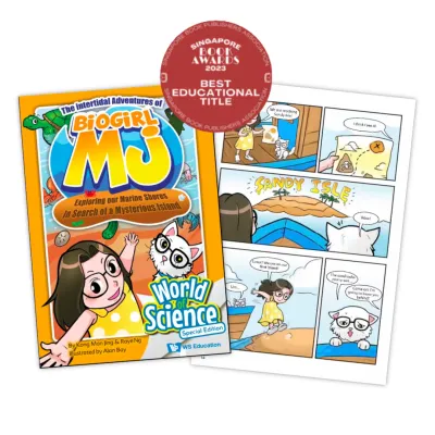 [CLEARANCE] WS E - World of Science All Single Books - Age 6-12+ Children STEM Science Primary School Learning Comic Book