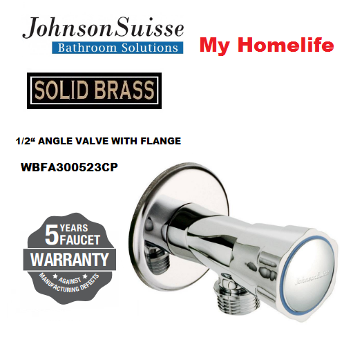 JOHNSON SUISSE WBFA300523CP RAVENNA ANGLE VALVE FAUCET Lazada