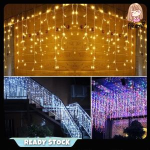 5M 216LED / 4M 96 LED Light / Lampu LED / Outdoor LED Lampu Starry String Fairy Light Hiasan Night Lamp Lampu raya