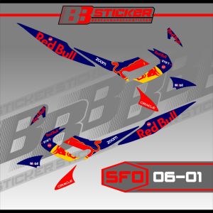 Striping Satria Fu Barong BISA HOLOGRAM Stripping Satria Fu Lama Redbull sfo 6