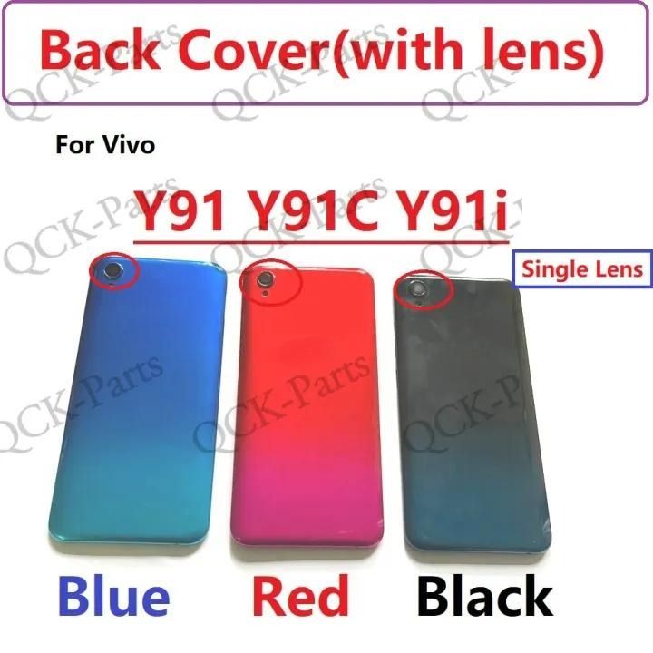 Single /Dual camera Back Cover For VIVO Y91 Y91C Y91i Back Case