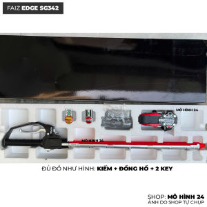 MÔ hình Đồ chơi Driver Kamen Rider Faiz 555 EDGE full SG342 driver kèm đồng hồ Bootleg China đai lưng kamenrider sb-555h