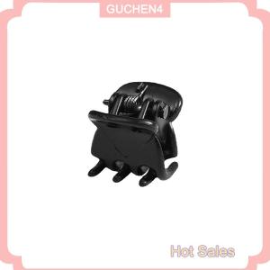 GUCHEN4🎀 10 Kẹp vuốt tóc cái lốc cho phụ nữ 1.0 1.5cm nhỏ màu nâu đen trong suốt bằng nhựa móng vuốt nhỏ trẻ em phụ kiện tạo kiểu tóc