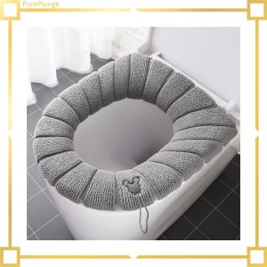 【Top Selling Item】 PurePlunge Toilet cover Toilet Mat Seat Cushion Household Toilet Mat Toilet Seat Cover Pad Thick Toilet Seat Cover Toilet Washer Washable