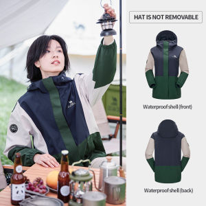 Cameljeans Outdoor Mountain Series Single-layer Windproof and Waterproof New Autumn and Winter Jacket for Women