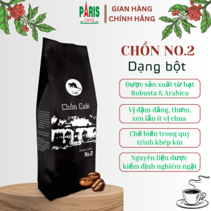 Cà phê bột pha phin - Chồn café No.2 - Đắng đậm thơm béo chuyên pha cà phê đen (500g)
