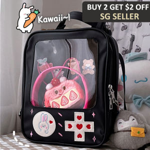 Cute Bag Japanese Ita Bag Backpack Japan Itabag Harajuku Bagpack Lolita Bag Transparent bag pack